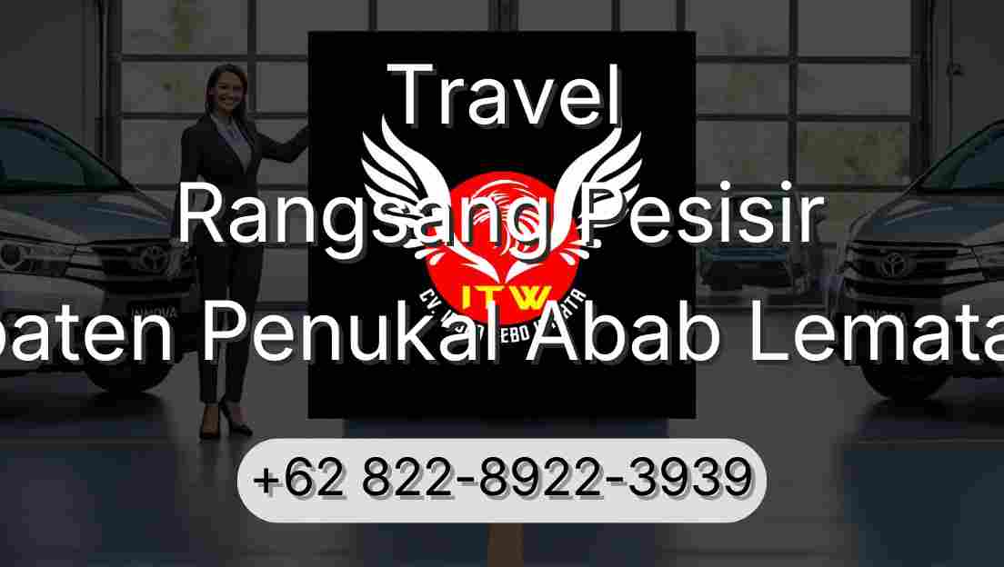 Travel Rangsang Pesisir Kabupaten Penukal Abab Lematang Ilir