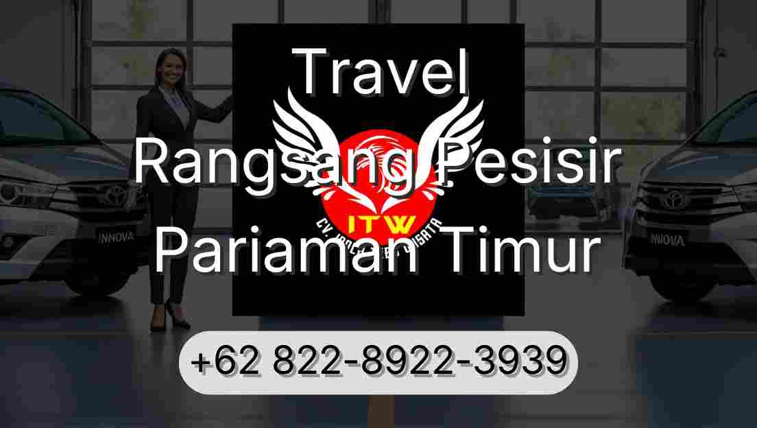 Travel Rangsang Pesisir Pariaman Timur