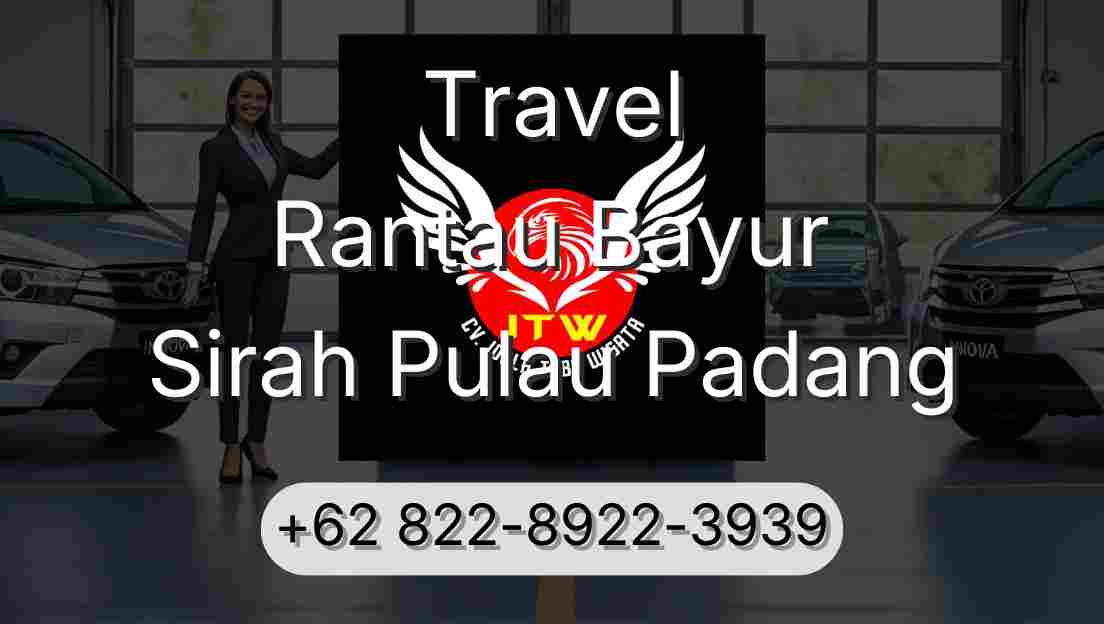 Travel Rantau Bayur Sirah Pulau Padang