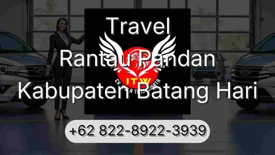 Travel Rantau Pandan Kabupaten Batang Hari