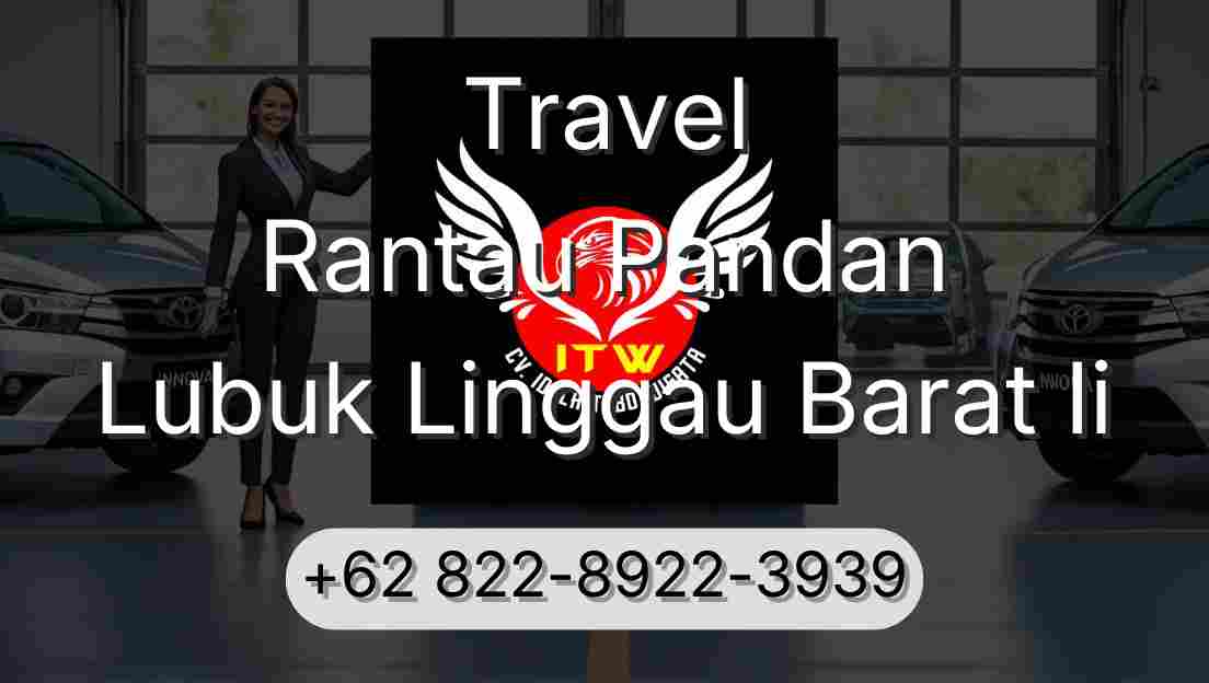 Travel Rantau Pandan Lubuk Linggau Barat Ii