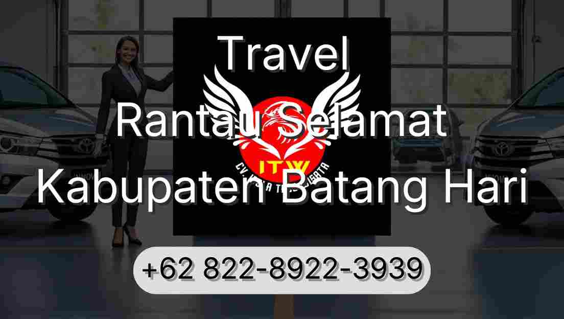 Travel Rantau Selamat Kabupaten Batang Hari