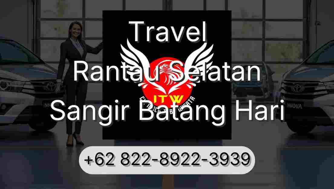 Travel Rantau Selatan Sangir Batang Hari