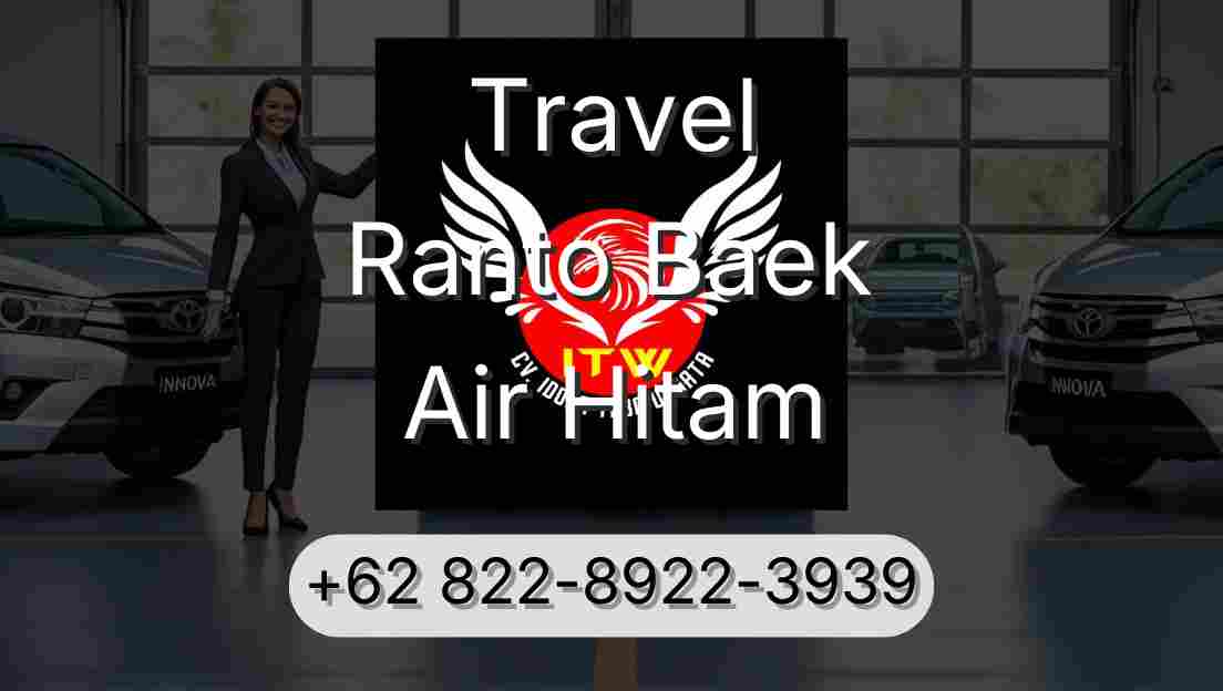 Travel Ranto Baek Air Hitam