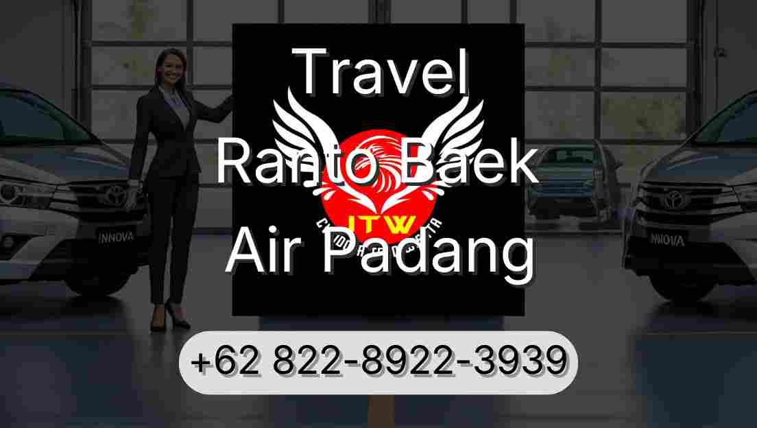 Travel Ranto Baek Air Padang
