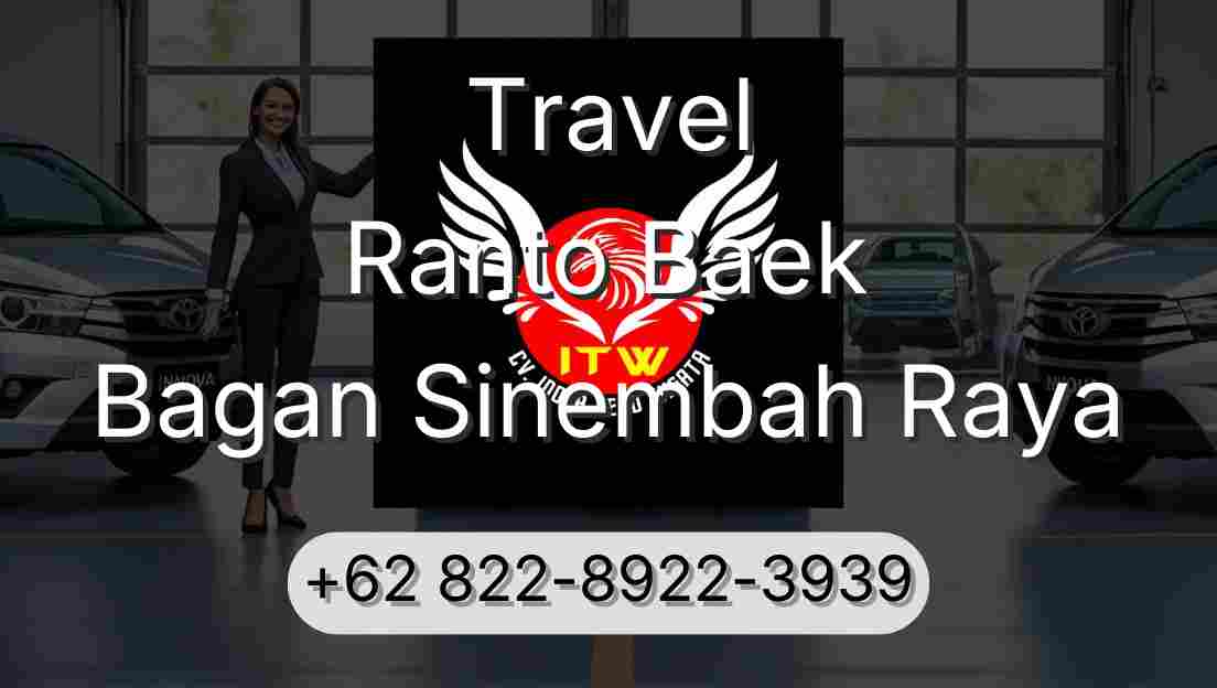 Travel Ranto Baek Bagan Sinembah Raya