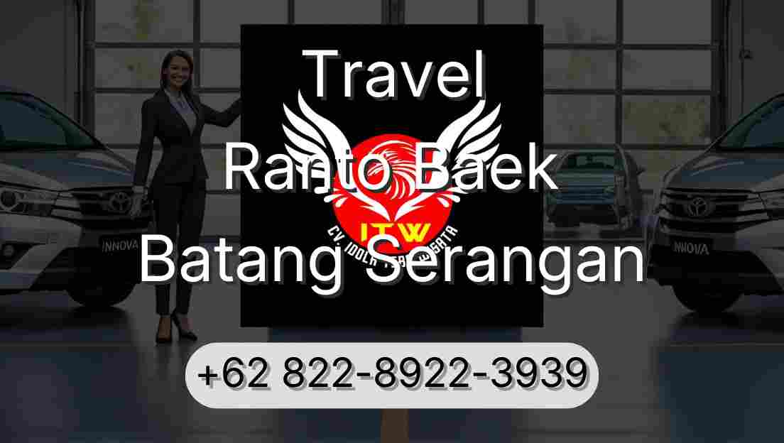 Travel Ranto Baek Batang Serangan