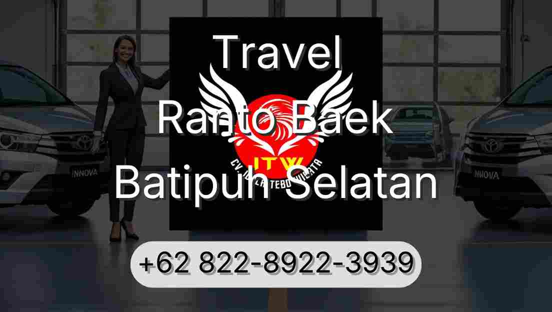 Travel Ranto Baek Batipuh Selatan