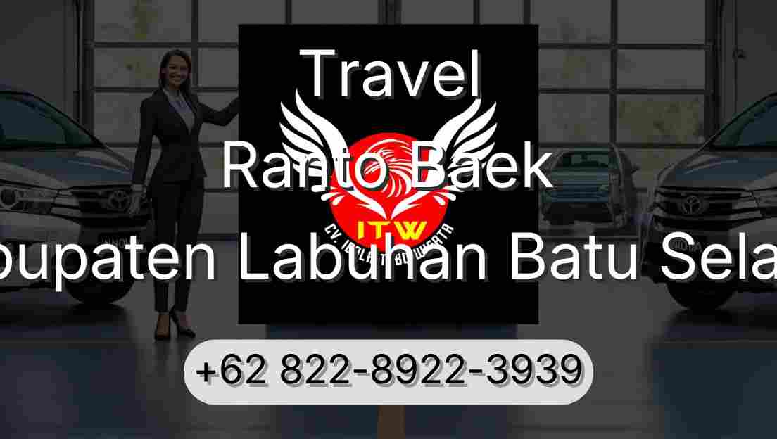 Travel Ranto Baek Kabupaten Labuhan Batu Selatan