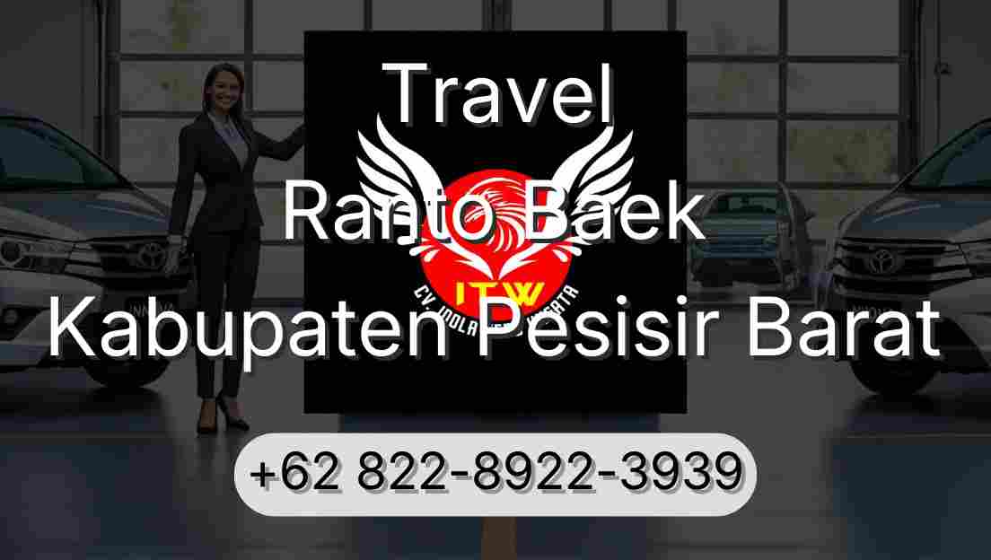 Travel Ranto Baek Kabupaten Pesisir Barat