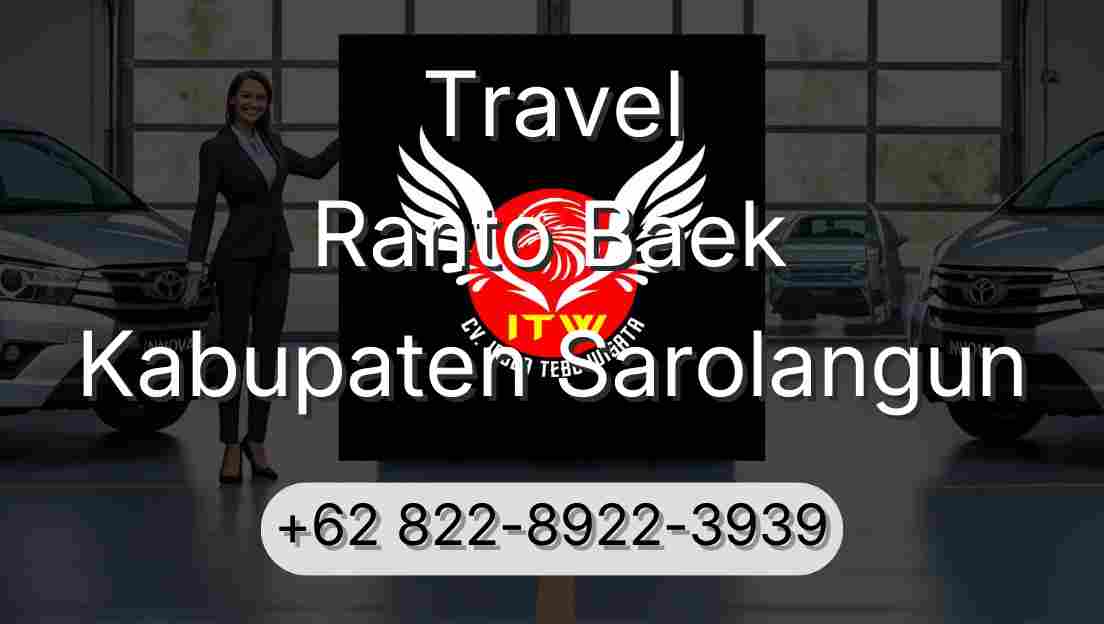 Travel Ranto Baek Kabupaten Sarolangun