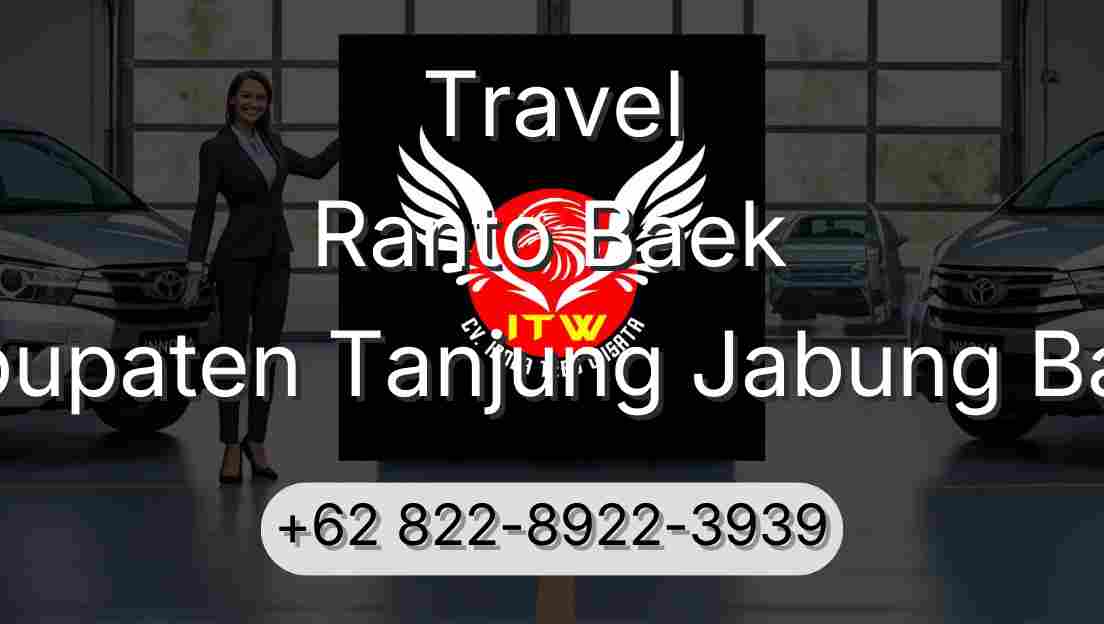 Travel Ranto Baek Kabupaten Tanjung Jabung Barat