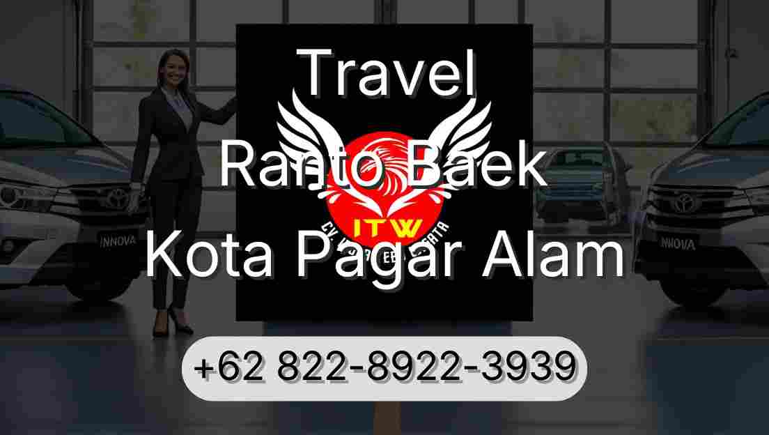 Travel Ranto Baek Kota Pagar Alam
