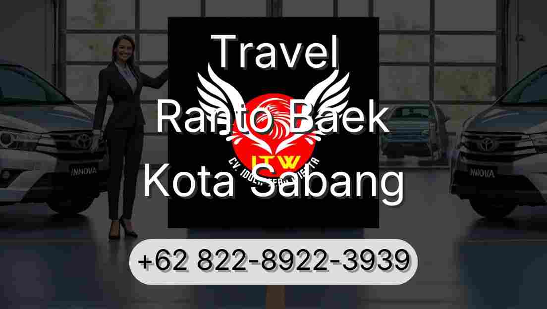 Travel Ranto Baek Kota Sabang