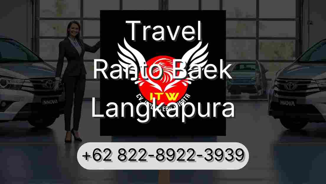 Travel Ranto Baek Langkapura