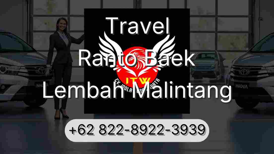 Travel Ranto Baek Lembah Malintang