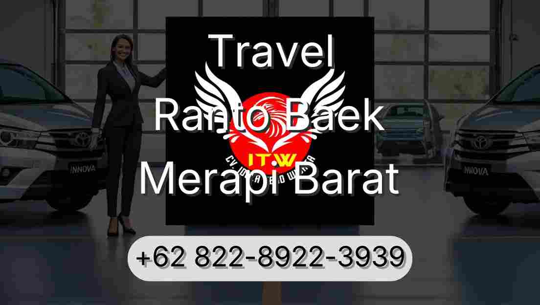 Travel Ranto Baek Merapi Barat