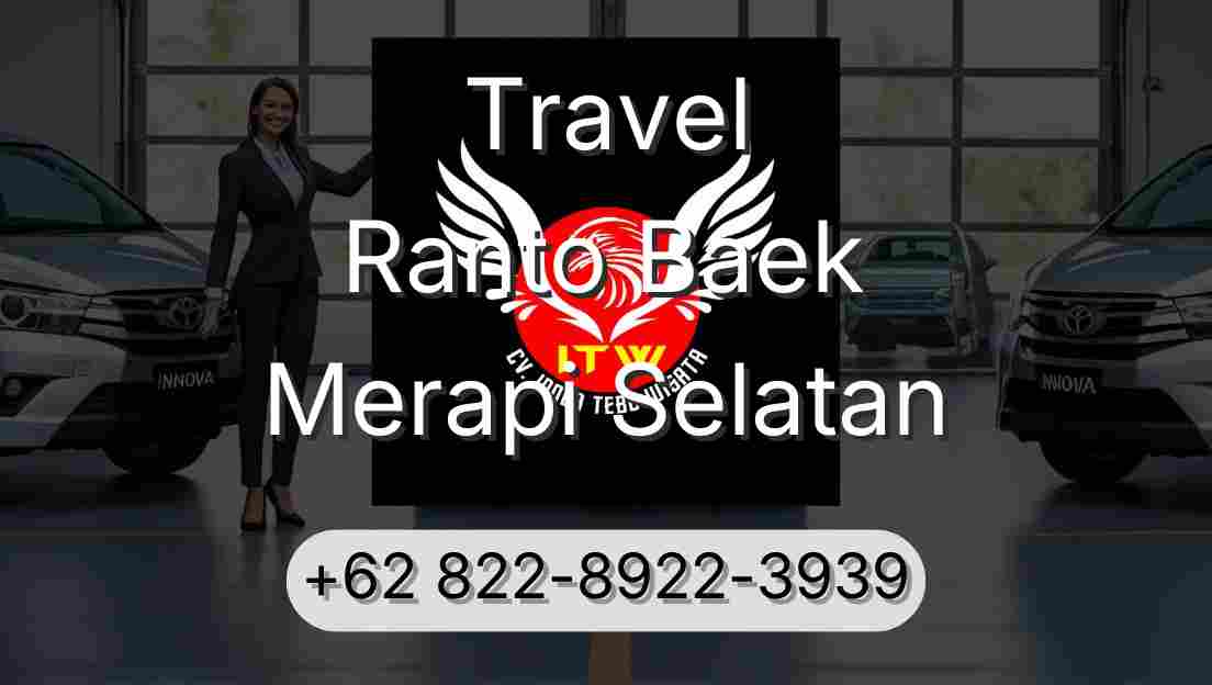Travel Ranto Baek Merapi Selatan