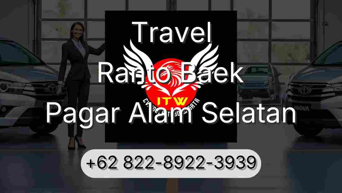 Travel Ranto Baek Pagar Alam Selatan