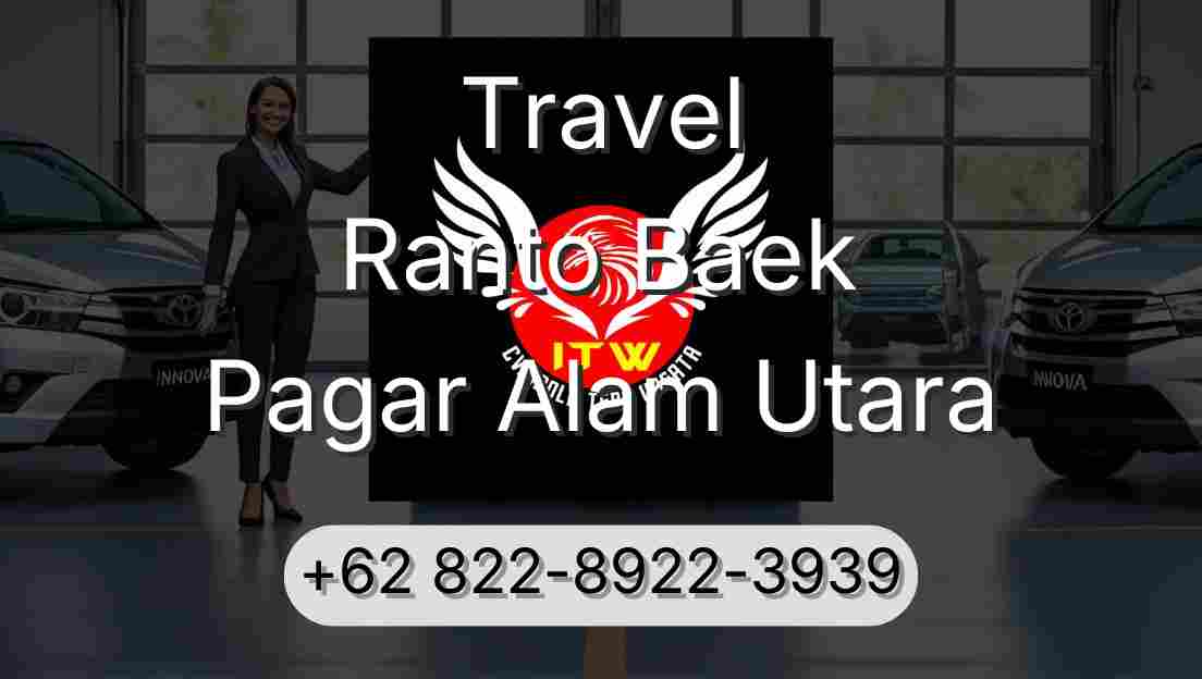 Travel Ranto Baek Pagar Alam Utara