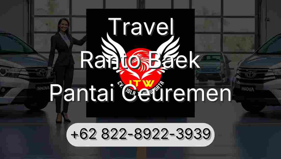 Travel Ranto Baek Pantai Ceuremen
