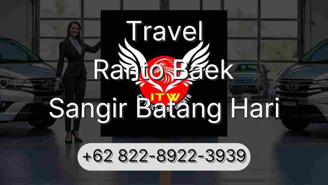 Travel Ranto Baek Sangir Batang Hari