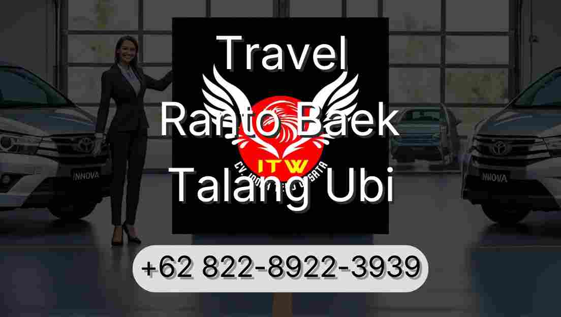 Travel Ranto Baek Talang Ubi