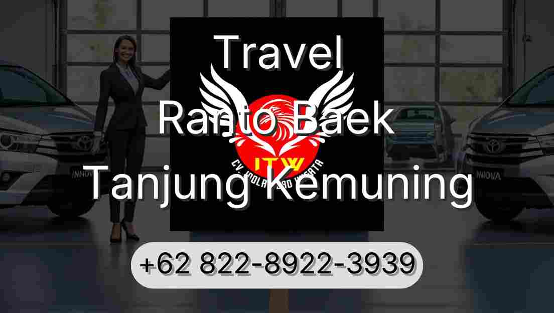 Travel Ranto Baek Tanjung Kemuning