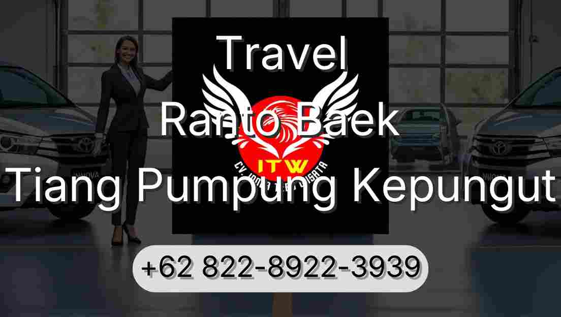 Travel Ranto Baek Tiang Pumpung Kepungut