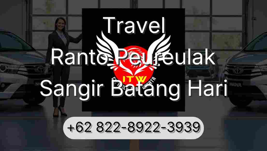 Travel Ranto Peureulak Sangir Batang Hari