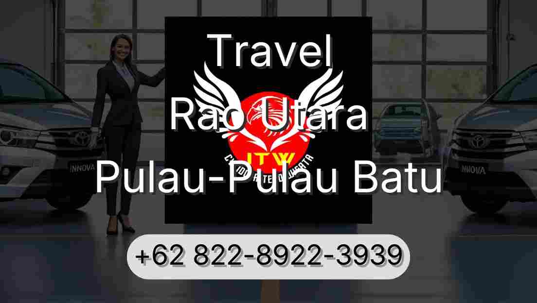 Travel Rao Utara Pulau-Pulau Batu