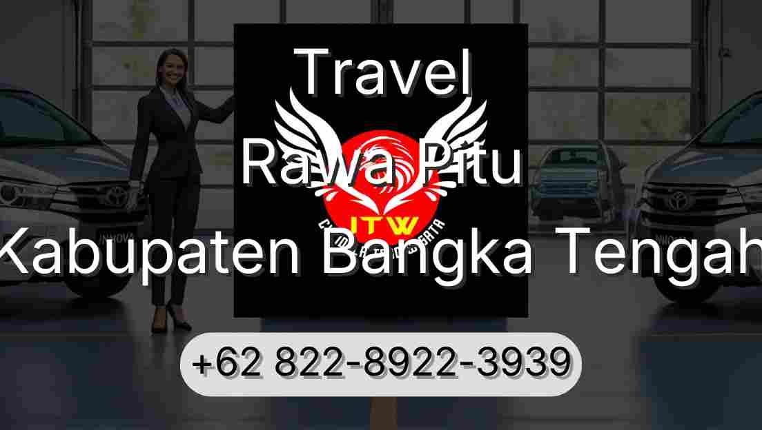 Travel Rawa Pitu Kabupaten Bangka Tengah