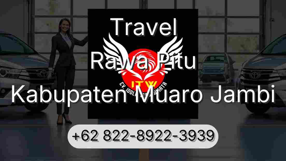 Travel Rawa Pitu Kabupaten Muaro Jambi