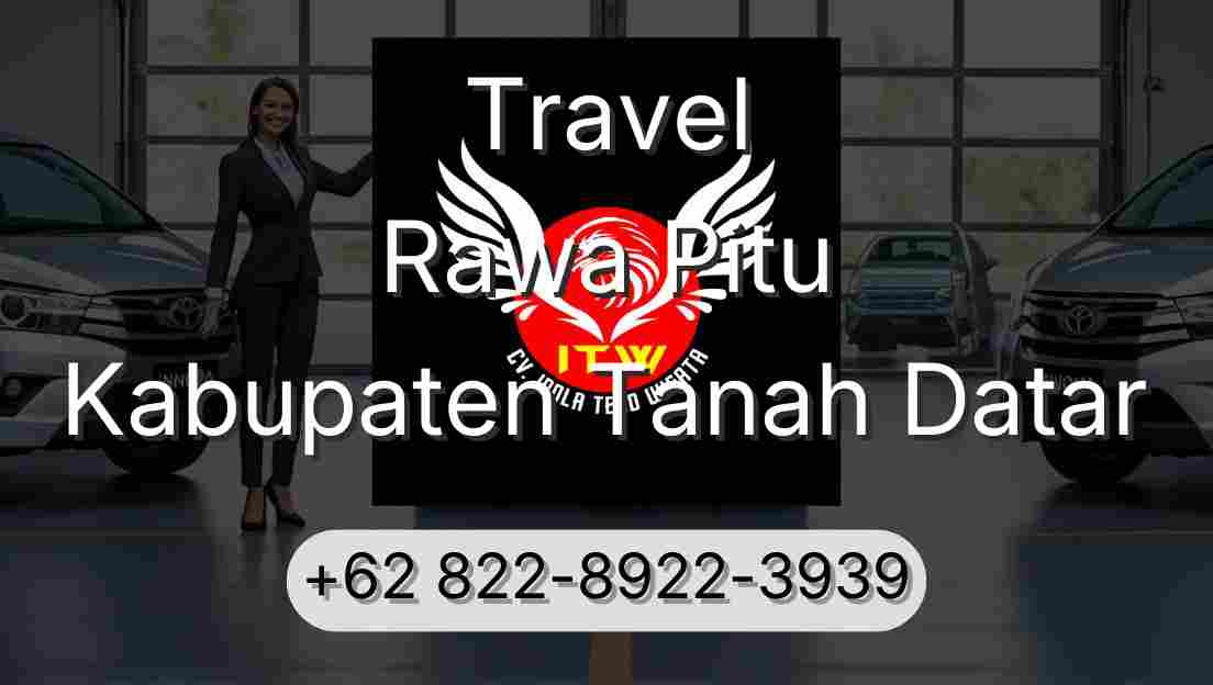 Travel Rawa Pitu Kabupaten Tanah Datar