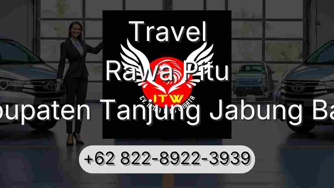 Travel Rawa Pitu Kabupaten Tanjung Jabung Barat