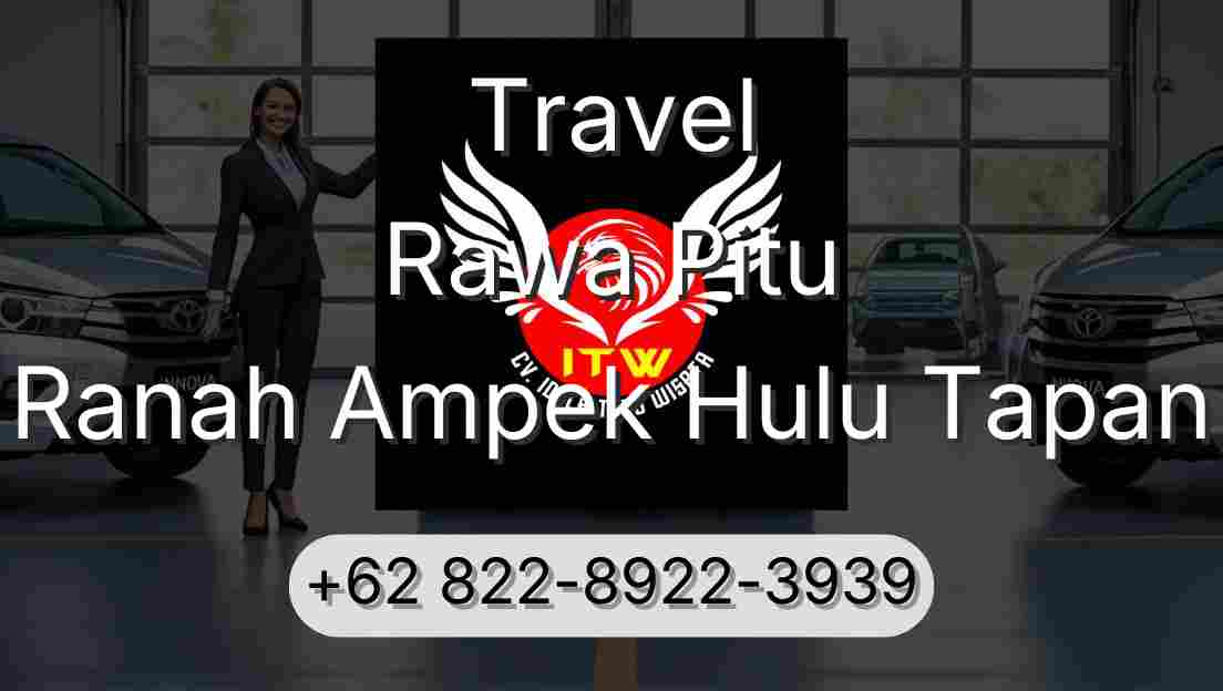 Travel Rawa Pitu Ranah Ampek Hulu Tapan
