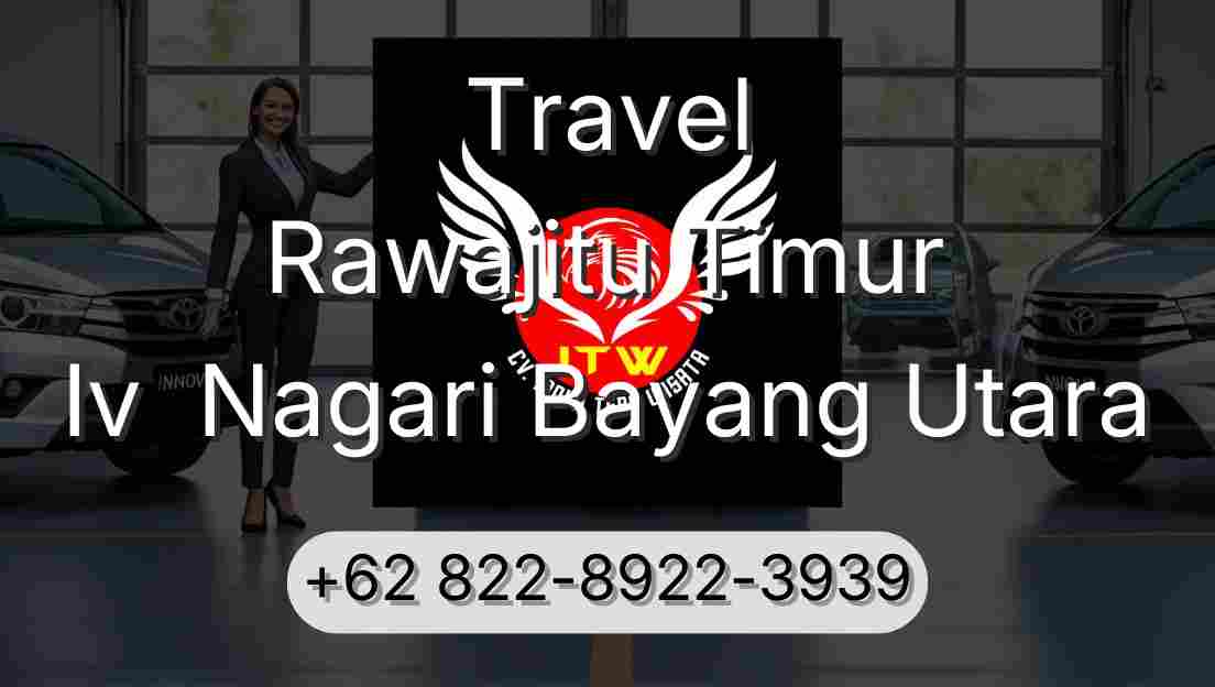 Travel Rawajitu Timur Iv  Nagari Bayang Utara