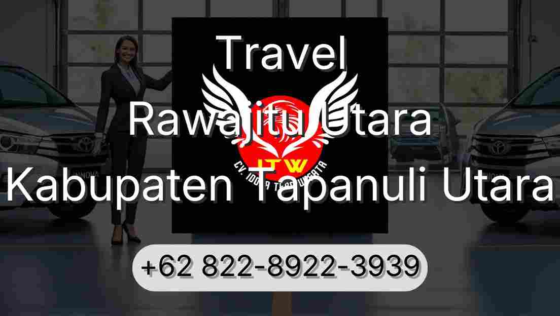 Travel Rawajitu Utara Kabupaten Tapanuli Utara