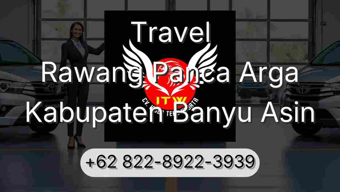 Travel Rawang Panca Arga Kabupaten Banyu Asin