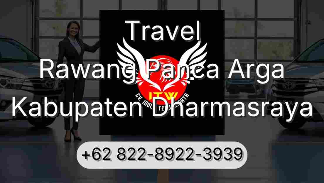 Travel Rawang Panca Arga Kabupaten Dharmasraya