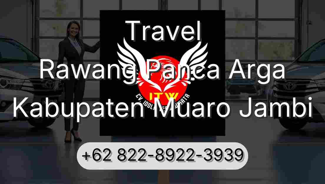 Travel Rawang Panca Arga Kabupaten Muaro Jambi