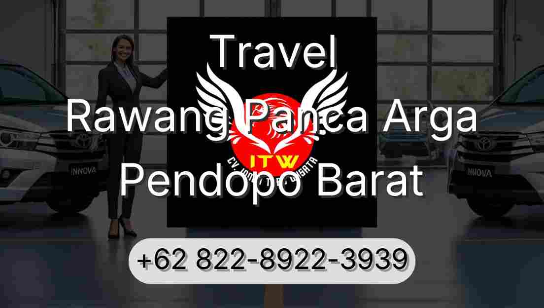 Travel Rawang Panca Arga Pendopo Barat