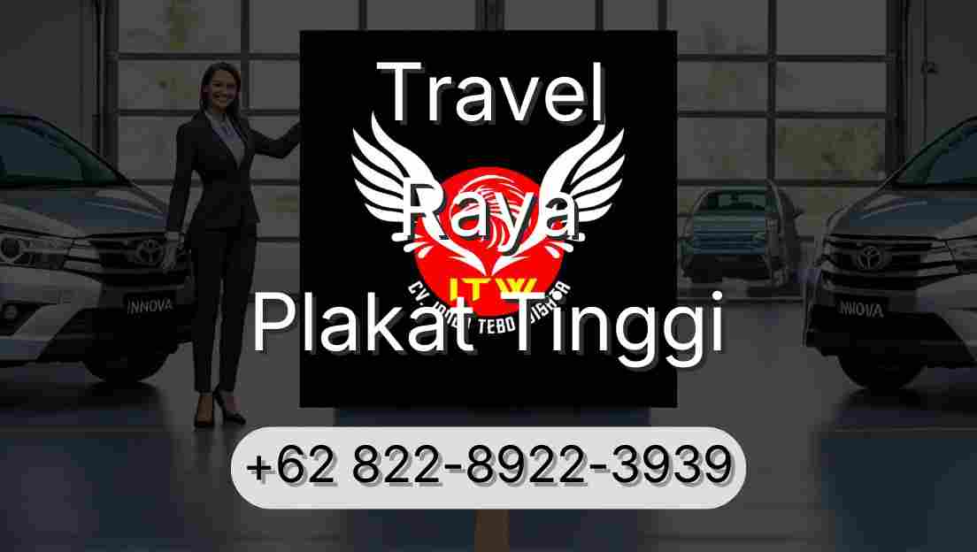 Travel Raya Plakat Tinggi