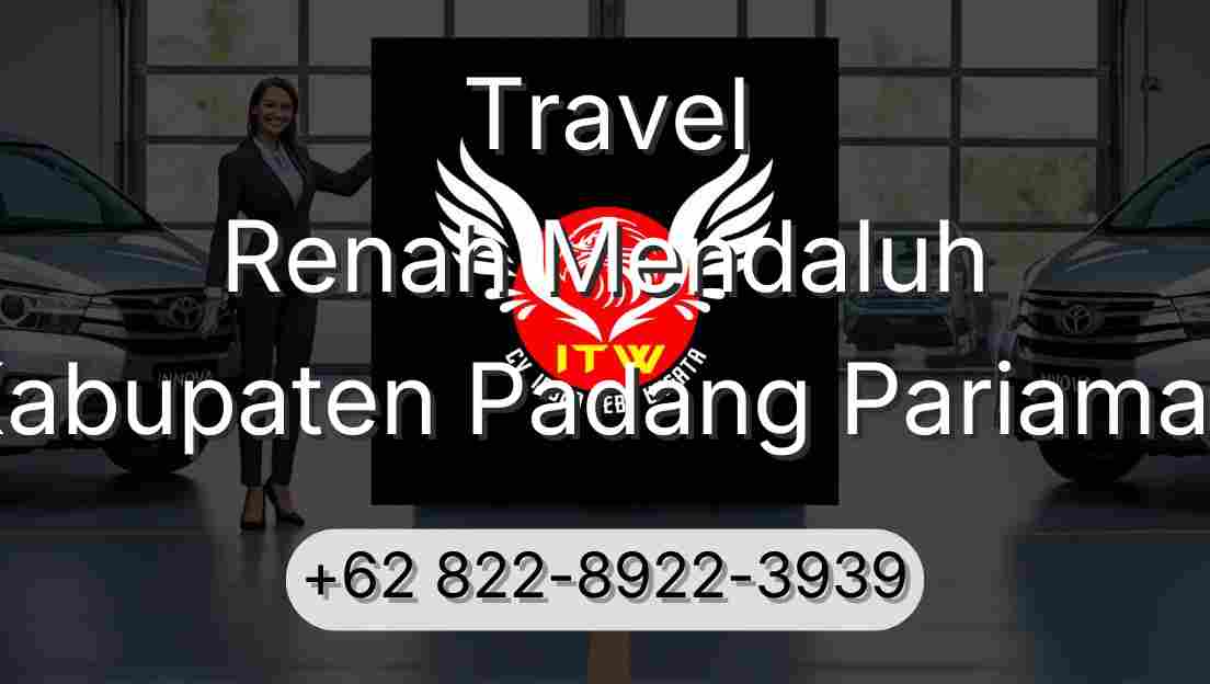 Travel Renah Mendaluh Kabupaten Padang Pariaman