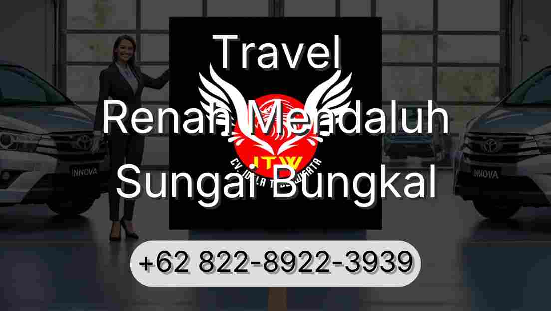 Travel Renah Mendaluh Sungai Bungkal