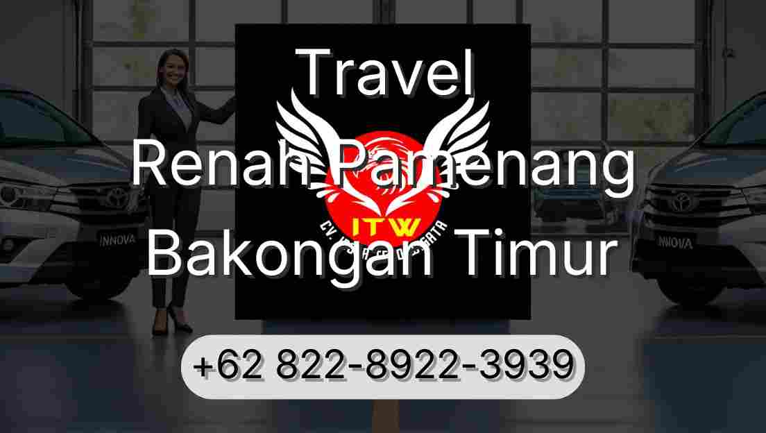 Travel Renah Pamenang Bakongan Timur