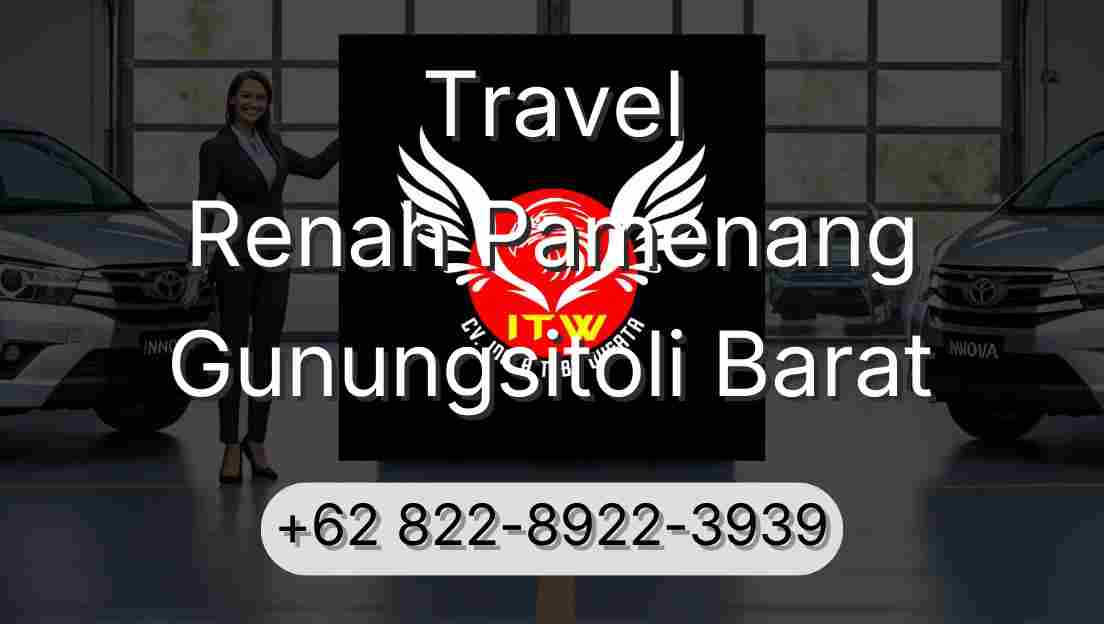 Travel Renah Pamenang Gunungsitoli Barat