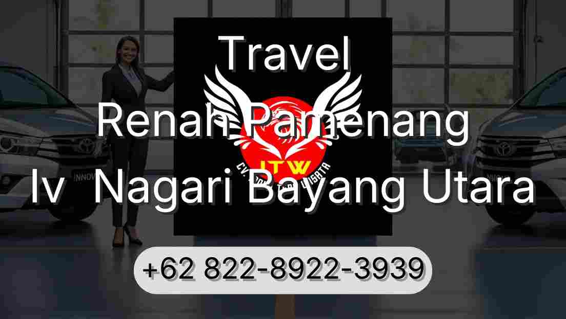 Travel Renah Pamenang Iv  Nagari Bayang Utara
