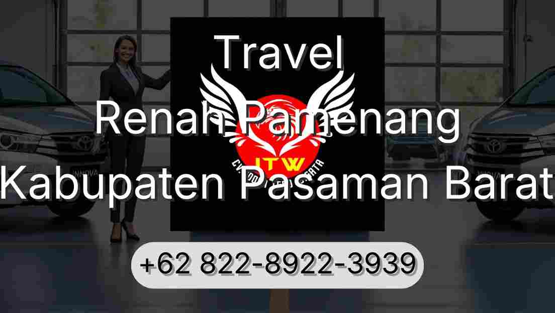 Travel Renah Pamenang Kabupaten Pasaman Barat