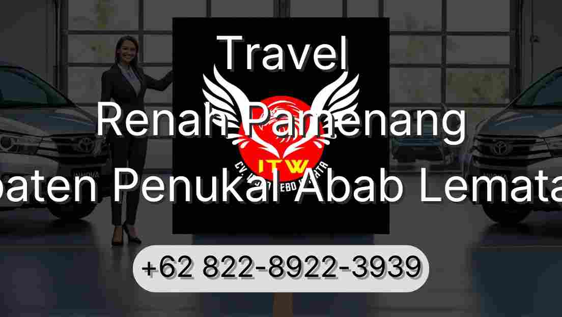 Travel Renah Pamenang Kabupaten Penukal Abab Lematang Ilir